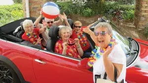Ladies in Red Convertable 300x169